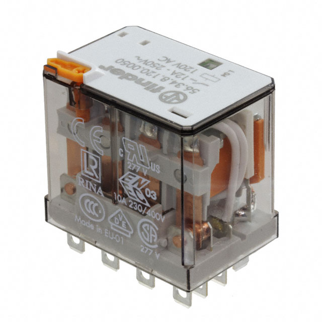 56.34.8.120.0040 Finder Relays, Inc.  Power Relays Over 2 Amps